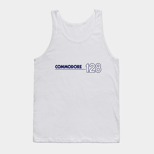 Commodore 128 - Version 1 Tank Top by RetroFitted